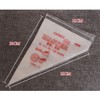 Amandakasa Pastry Bags, 100 Count, Cream Squeezing Bags, Disposable Pastry