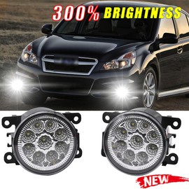CHUSYYRAY For Subaru Legacy 2010-2014 Clear Bumper Fog Light Driving Lamp Replacement Pair