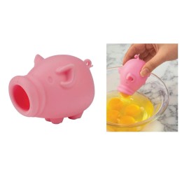Piggy Silicone Egg Yolk Separator BPA free, Cute Egg Yolk Swallower For Kitchen