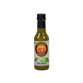 Branford's Originals Serrano Hot Sauce, Vegan Hot Sauce, Keto Hot Sauce, Paleo Hot Sauce, Lime Hot Sauce, Fire Roasted Hot Sauce, GMO Free, Gluten Free, -5 oz