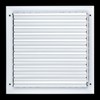 Fits 12x12 Duct Opening Aluminum 4-Way Adjustable Air Supply Grille