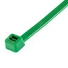 100 Pack of Green Cable Ties - 140mm x 3.6mm