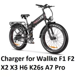 coming data Battery SMART Charger For Wallke Electric Bike Ebike F1 F2 X2 X3 H6 K26s A7 Pro