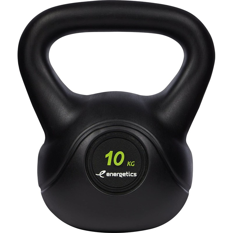ENERGETICS Training Dumbbell Kettlebell Cement Black (200) XL