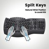Perixx Perixx Periboard-612B Wireless Ergonomic Split Keyboard with Dual Mode