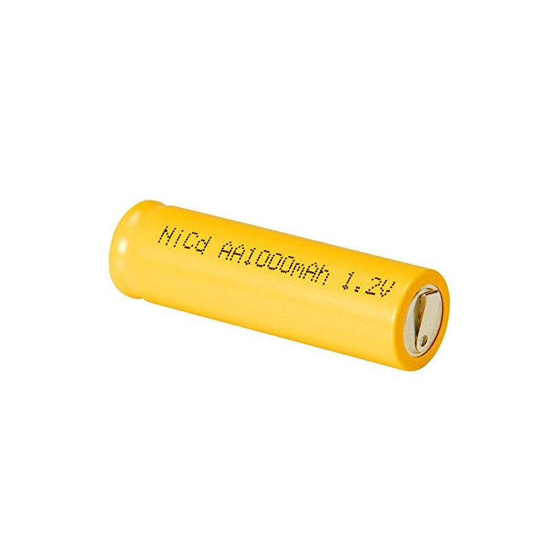 Parts Express AA NiCd Cell Battery with Tabs 1000mAh (2