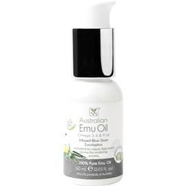 Aceite de emú australiano, 2 onzas, aceite de emú para cabello, piel y cuero cabelludo, con grado farmacéutico