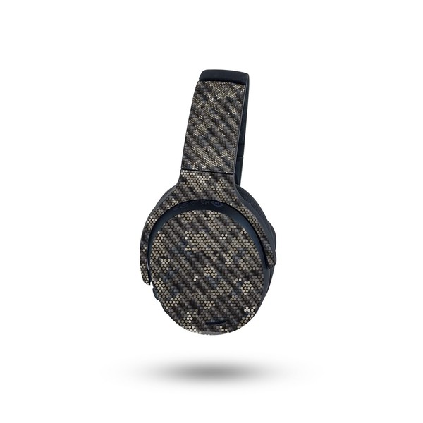 MightySkins Carbon Fiber Skin Compatible with Skullcandy Crusher ANC 2