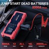 8000A Jump Starter with Air Compressor, 26800mAh 150PSI Portable Car