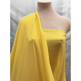 DOUBLE CREPE GEORGETTE FABRIC GARDEN FUCHSIA    60" BTY CLOTHING,  SEMI SHEER