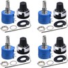 DaFuRui 4pcs 3590S-2-102L 1K ohm Rotary Potentiometer 10-Turn Wire Wound