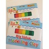 2 x Packs of Modelling Clay Plastercine x 8 Strips