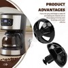 2 Pack Coffee Maker Brew Basket Water Stop Valve Kit