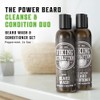 BEST DEAL Beard Wash & Beard Conditioner Set w/ Argan