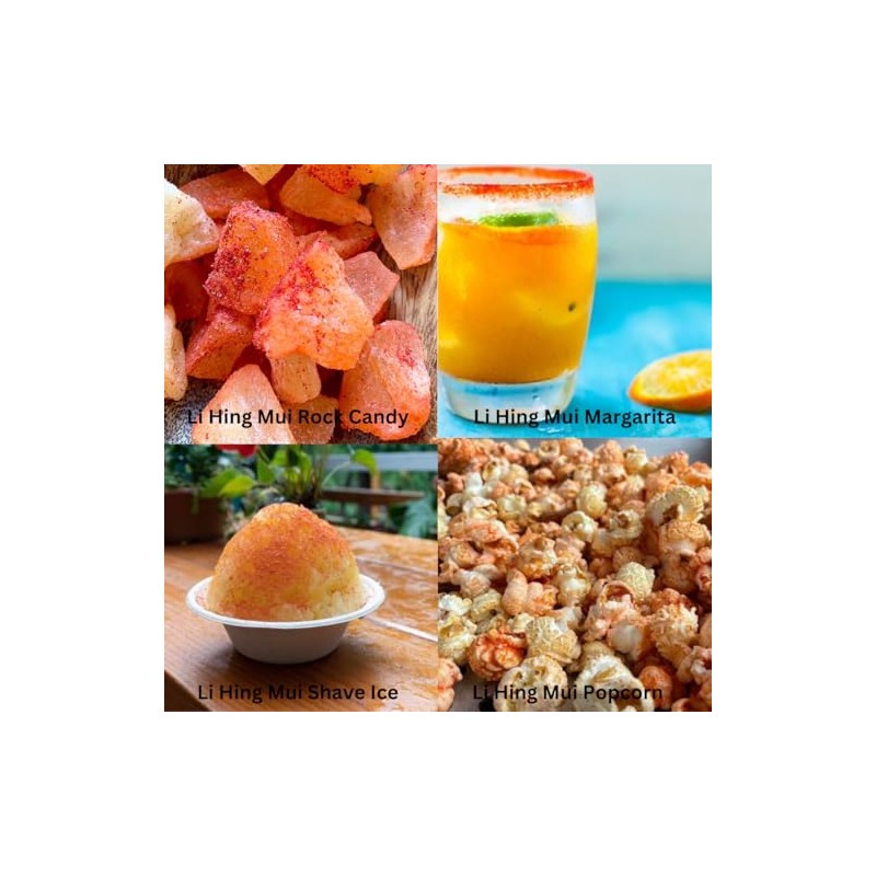 Li Hing Mui Powder Hawaii's Fav Snack Seasoning Red Prune