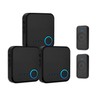 FOVKSUC Wireless Doorbell,Door bell Kits with 3 Receivers +2 Waterproof