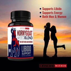 Maximum Slim Horny Goat Weed Con Maca Y Tribulus 1000mg