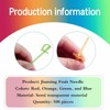 Colorful Pirate Sword Cocktail Sticks -500 pcs Plastic Sword Picks