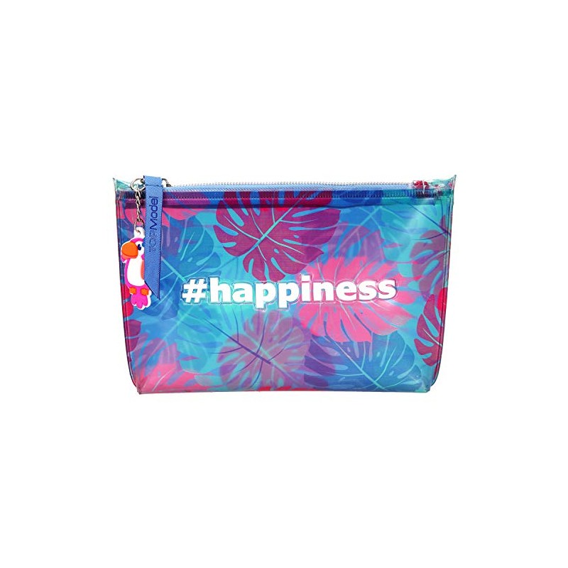 Depesche 10429 Cosmetic Bag TOPModel Tropical Blue Approx. 20 x