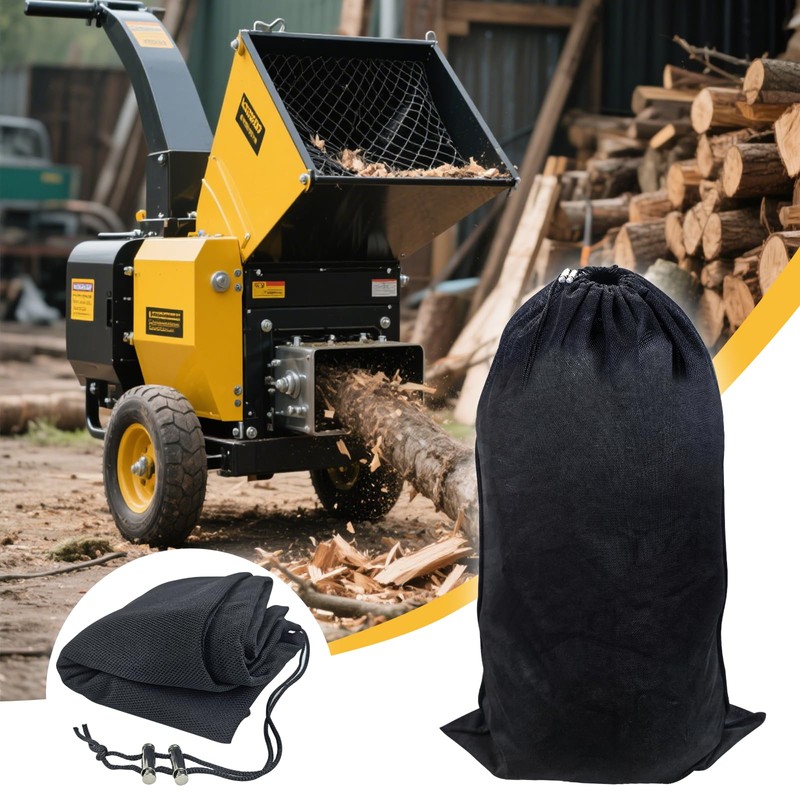 SEASLIMIT Wood Chipper Bag Collection for Craftsman Electric Shredder Mulcher,