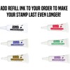 Custom Stamp - Self-Inking Stamp (5 Line Stamp)