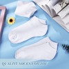 200 Pairs Thin Low Cut Ankle Socks Polyester Comfortable Lightweight