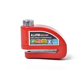 Sural Alarm Touch Anti-Theft Lock Motorcycle Wheel Disc Brake Lock (Red)