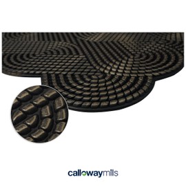 Calloway Mills Knotted Rubber Mat 18 ''x 30'' (Gold)