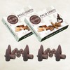 TRUMIRI Palo Santo Backflow Incense Cones - Total 20 Incense