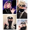 MSROLIDT Leaf Village Ninja Mask and Ninja Headband Cosplay Anime