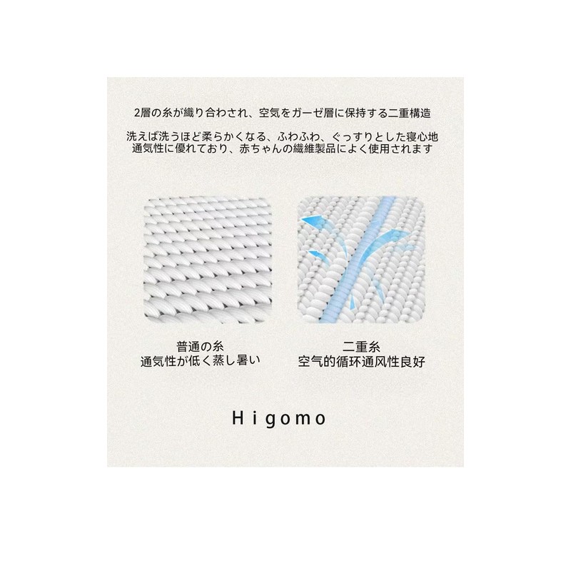 Pillowcase Gauze Cotton 100% High Quality Envelope Type Pillowcase Pillow