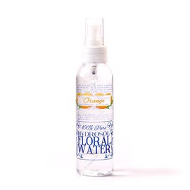 Mystic Moments | Orange Natural Hydrosol Floral Water 125ml | Perfect for Skin, Face, Body & Homemade Beauty Products Vegan GMO Free