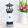 Outdoor Solar Power Rotating LED Light Landscape Lamp Garden Courtyard