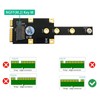 M.2 NGFF NVME SSD Adapter, Mini PCIE to M.2 M