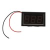 YB28VTM LED Digital Voltmeter Low Power Alarm Battery Indicator Thermometer