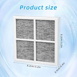 3pcs Refrigerator Air Filter Replacement, LT120f Fridge Fresh Air Filter Compatible with LG LT120F & Kenmore Elite 46-9918 469918 9918 Replaces ADQ73214402 ADQ73214403 ADQ73214404 ADQ73334008