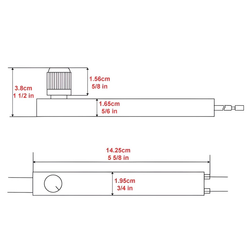 ZE-02S Floor Lamp Dimmer Switch Replacement Repair Kit 500W 120V