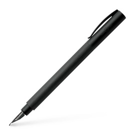 FABER-CASTELL Ambition All Black 147151 Fountain Pen Nib Width F Black