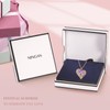NINGAN 925 Sterling Silver Necklace Rose Gold June Birthday Stone