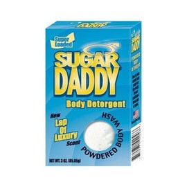 Sugar Daddy Body Detergent, Powdered Body Wash - 3 oz
