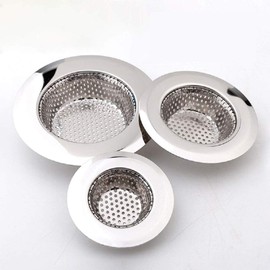 Hair Catcher Shower Drain(3 Pack), Bathtub Drain Cover, Sink Tub Drain Stopper, Sink Strainer for Kitchen and Bathroom, Hair Stopper for Bathtub Drain Cover Size from 2.13'' to 4.5''