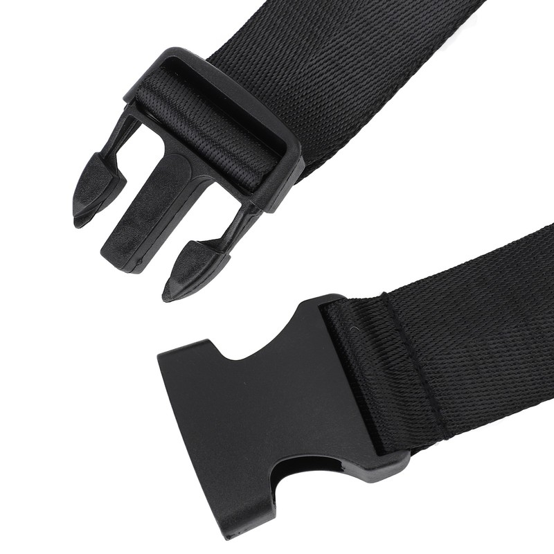 Waist Bag Double Layer Large Capacity Adjustable Strap Waterproof Nylon
