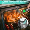 HAUSHOF Instant Read Meat Thermometer Digital, High Accuracy Cooking Thermometer,