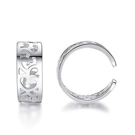 GemShadow Women 925 Sterling Silver Non Pierced Ear Cuff