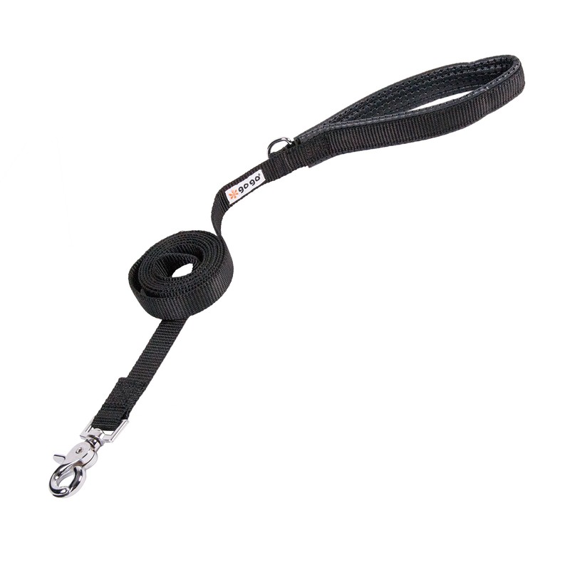GoGo Pet Products 3/4-Inch Wide Comfy Nylon Dog Leash, 4-Feet