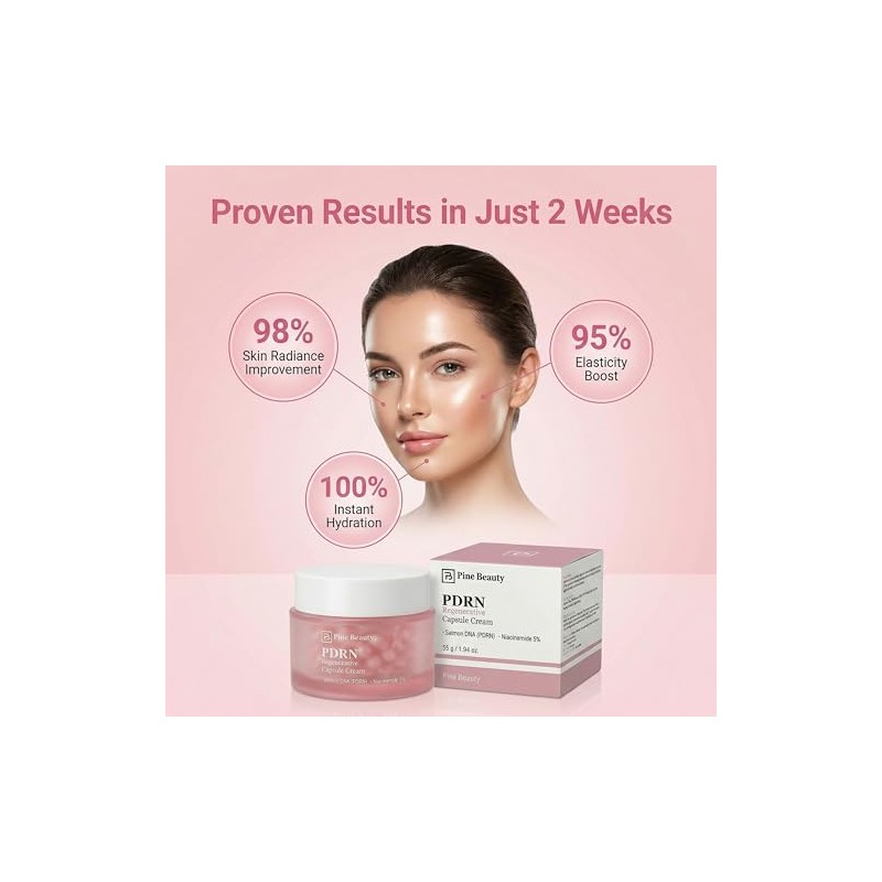 Capsule Cream with Salmon DNA (PDRN) Pink Collagen, 1.94 oz