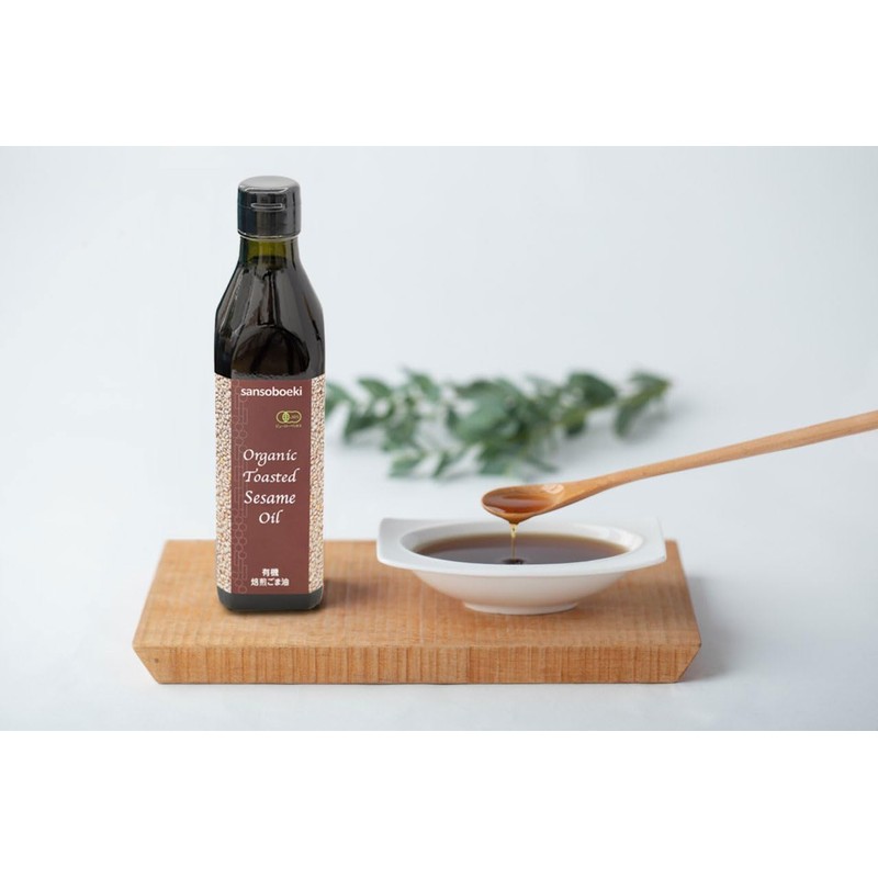 Organic Roasted Sesame Oil (9.5 oz (270 g)