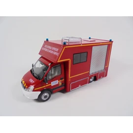 OPO 10 - Fire Engine 1/43 I. Daily TIB Emergency Vehicle Technological Risks - Lightweight Vehicle Fire Brigade Hachette CPL34