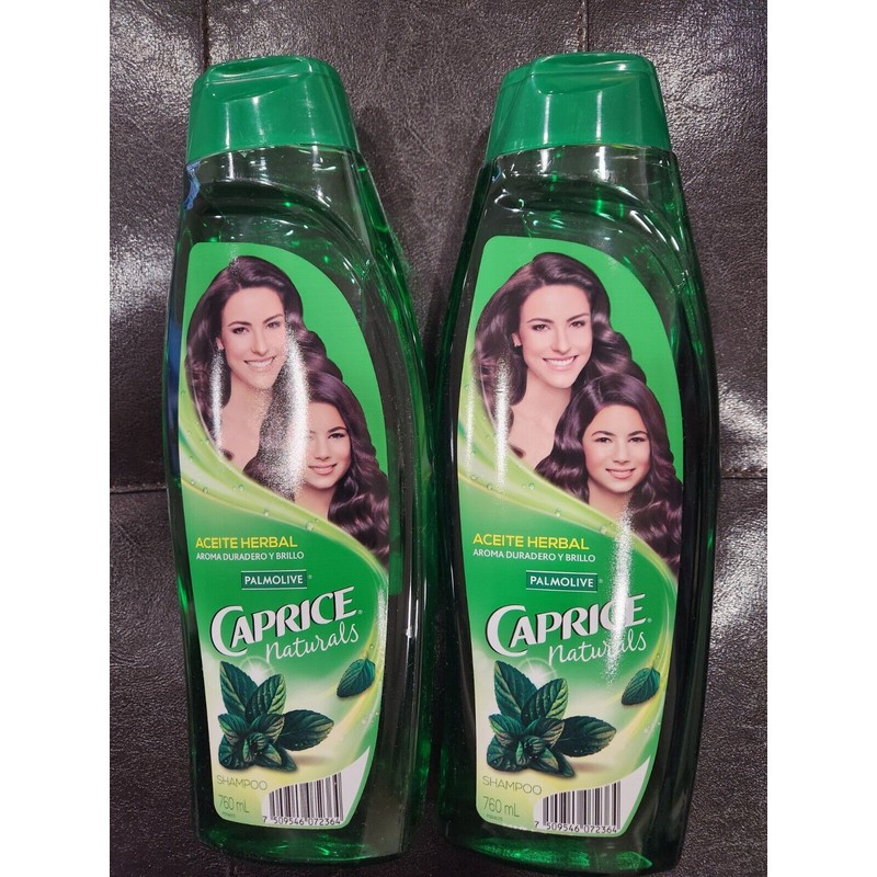 Palmolive 2 PACK PALMOLIVE CAPRICE NATURALS SHAMPOO LONG LASTING AROMA