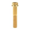 Wanyifa - Tornillo de cabeza hexagonal de brida de titanio